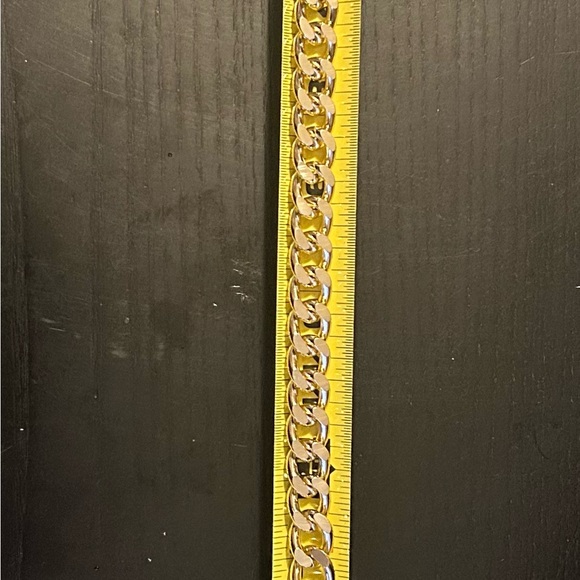 Unbranded gold-tone adjustable choker dangling heart & authentic LV lock #307. - Picture 11 of 11